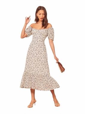 Reformation Hannah dress Mykonos Floral Print